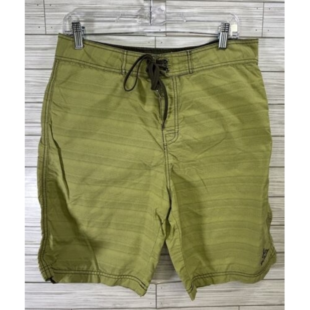 PrAna Bundle Men's‎ Size 33 El Porto Short Sea Green/Blue Swim Board Shorts